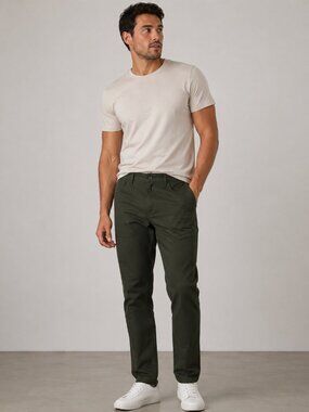 Michael Kors Men's Dark Olive Pants